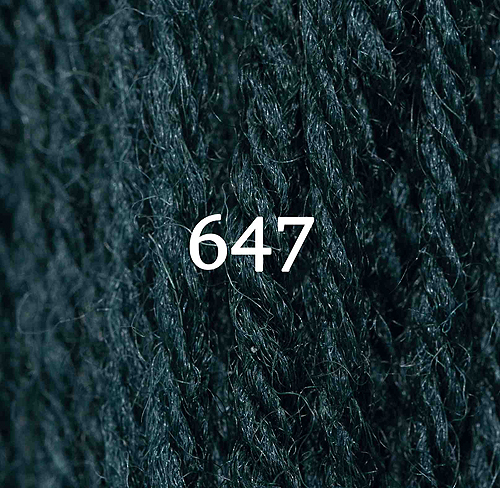 Appletons Crewel Wool Skein 647 Peacock Blue