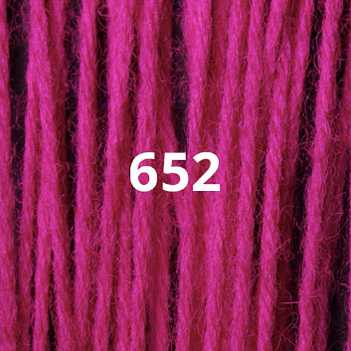Appletons Crewel Wool Skein 652 Hot Neon