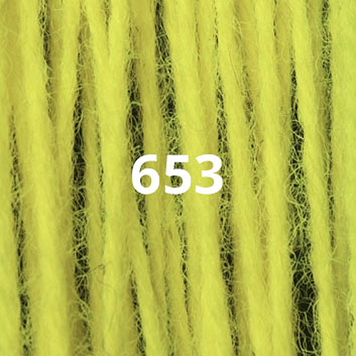 Appletons Crewel Wool Skein 653 Hot Neon