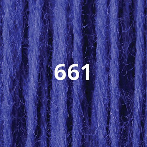 Appletons Crewel Wool Skein 661 Cool Neon