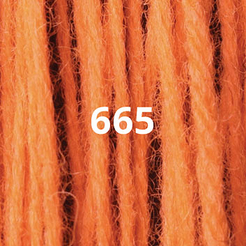 Appletons Crewel Wool Skein 665 Cool Neon