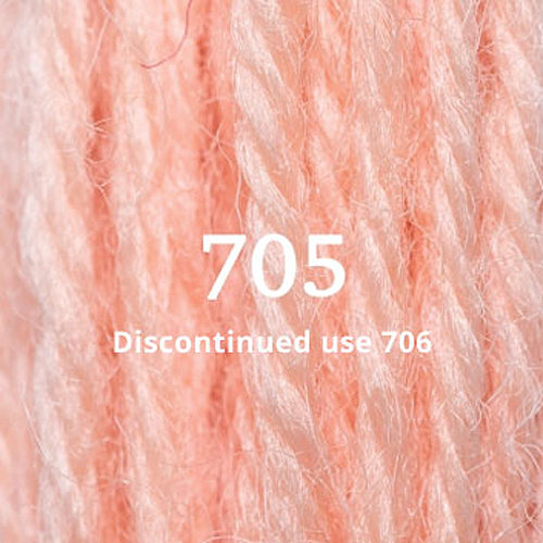Appletons Crewel Wool Skein 705 Flesh Tint