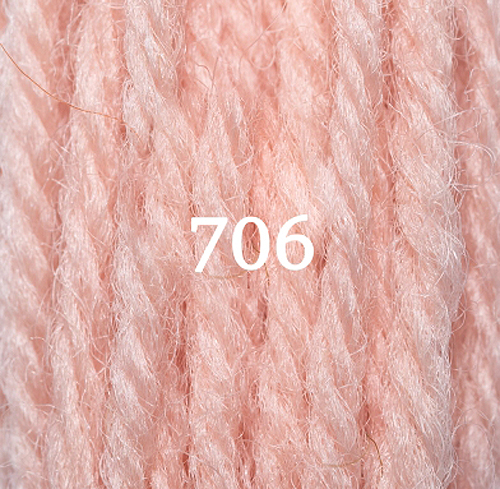 Appletons Crewel Wool Skein 706 Flesh Tint
