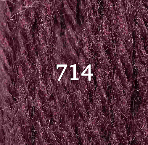 Appletons Crewel Wool Skein 714 Wine Red