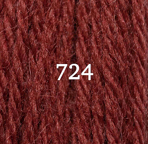 Appletons Crewel Wool Skein 724 Paprika