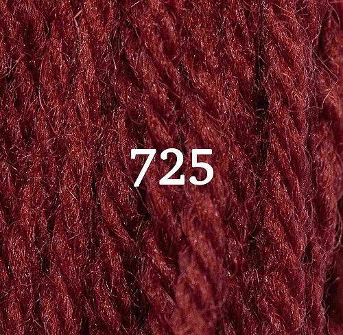 Appletons Crewel Wool Skein 725 Paprika