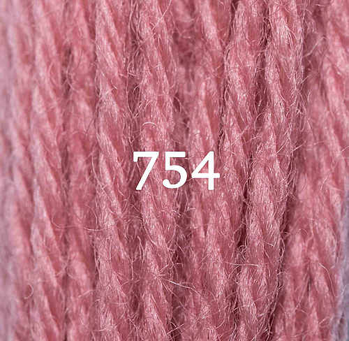 Appletons Crewel Wool Skein 754 Rose Pink