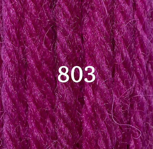 Appletons Crewel Wool Skein 803 Fuschia