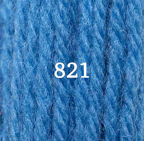 Appletons Crewel Wool Skein 821 Royal Bue