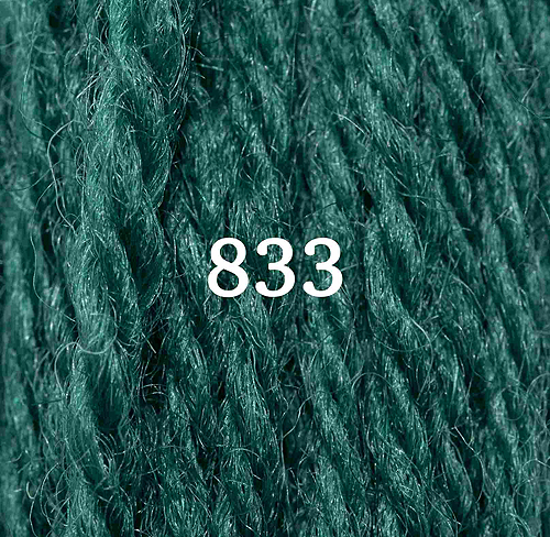 Appletons Crewel Wool Skein 833 Bright Peacock Blue
