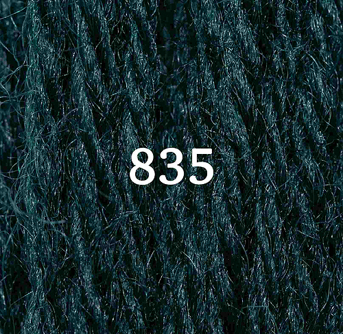 Appletons Crewel Wool Skein 835 Bright Peacock Blue