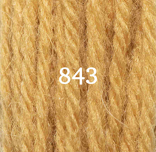 Appletons Crewel Wool Skein 843 Heraldic Gold