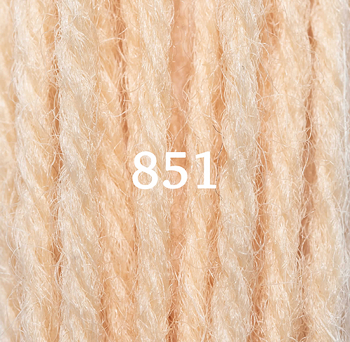 Appletons Crewel Wool Skein 851 Custard Yellow