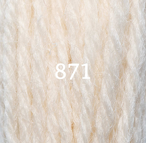Appletons Crewel Wool Skein 871 Light Cream