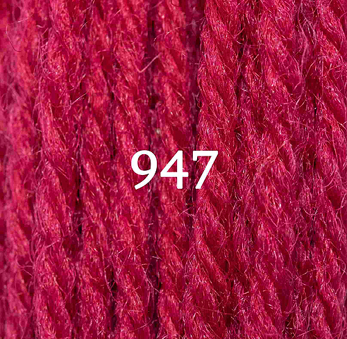 Appletons Crewel Wool Skein 947 Bright Rose Pink