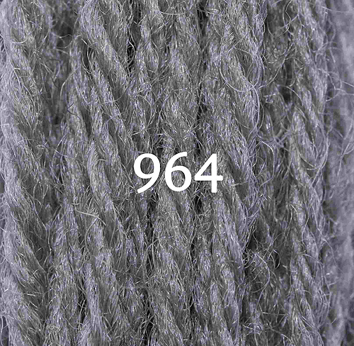 Appletons Crewel Wool Skein 964 Iron Grey