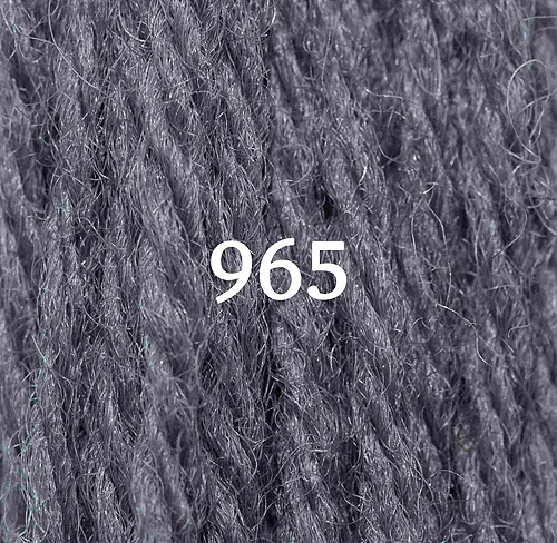 Appletons Crewel Wool Skein 965 Iron Grey