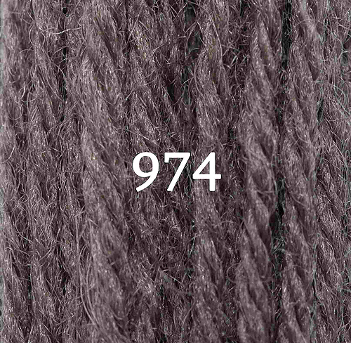 Appletons Crewel Wool Skein 974 Elephant Grey