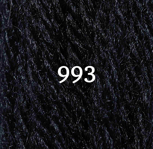 Appletons Crewel Wool Skein 993 Black