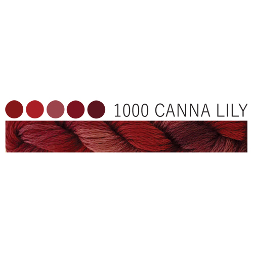 CGT 1000 Canna Lily Stranded Cotton