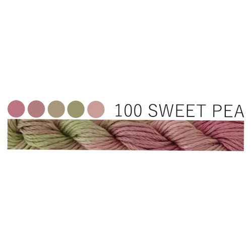 CGT 100 Sweet Pea Stranded Cotton
