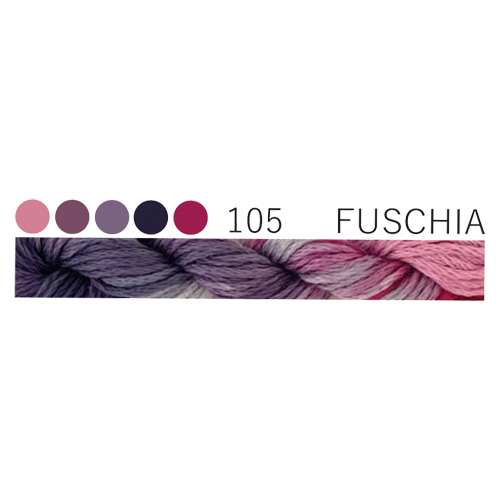CGT 105 Fuschia Stranded Cotton