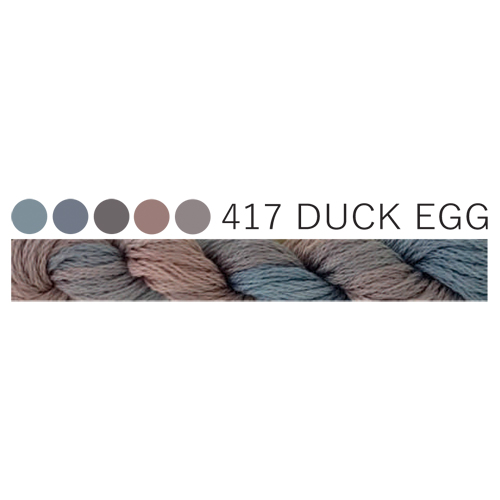 CGT 417 Duck Egg Stranded Cotton