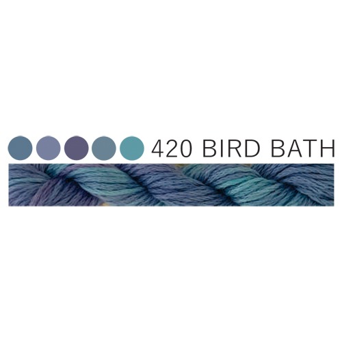 CGT 420 Bird Bath Stranded Cotton