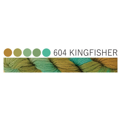 CGT 604 Kingfisher Stranded Cotton