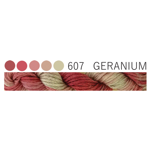 CGT 607 Geranium Stranded Cotton