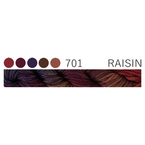CGT 701 Raisin Stranded Cotton