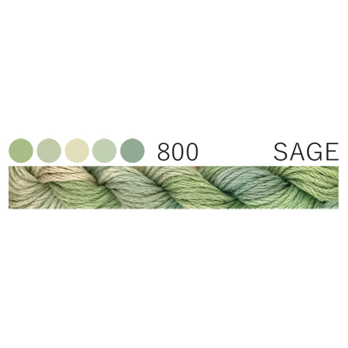 CGT 800 Sage Stranded Cotton