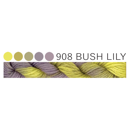 CGT 908 Bush Lily Stranded Cotton