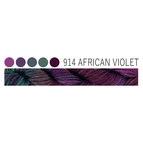 CGT 914 African Violet Stranded Cotton