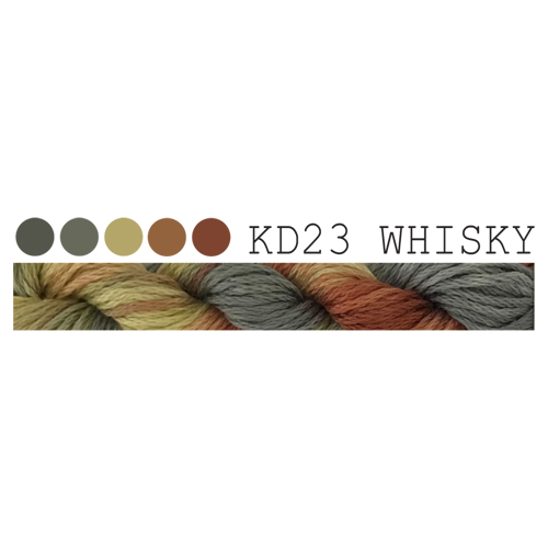 CGT KD23 Whiskey Stranded Cotton