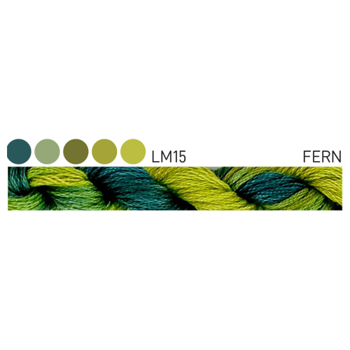 CGT LM15 Fern Stranded Cotton
