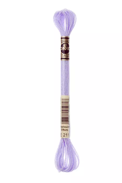 DMC Metallic Light Effects - E211 Pearlescent Light Parma Violet