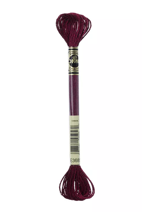 DMC Metallic Light Effects - E3685 Metallic Bramble