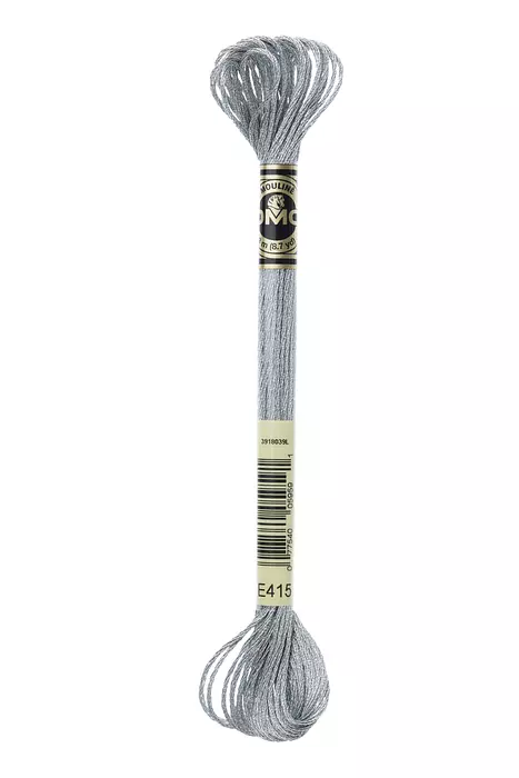 DMC Metallic Light Effects - E415 Metallic Chrome