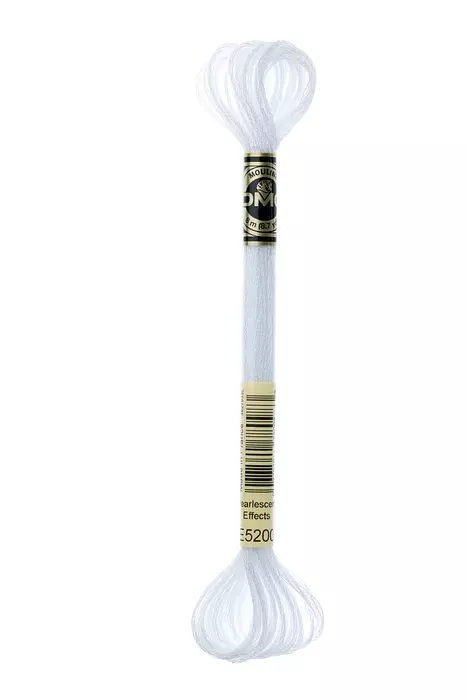 DMC Metallic Light Effects - E5200 Pearlescent White Light