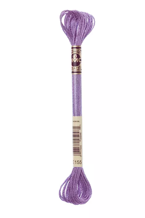 DMC Metallic Light Effects - E155 Metallic Mauve