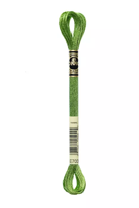 DMC Metallic Light Effects - E703 Metallic Spring Green