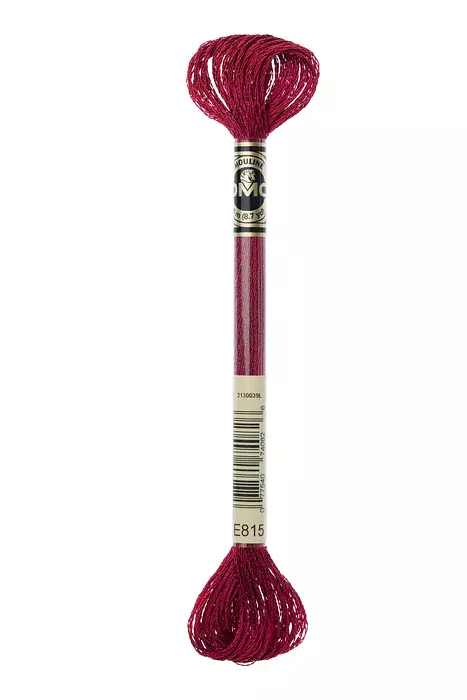 DMC Metallic Light Effects - E815 Metallic Black Cherry