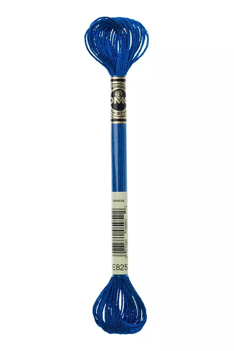 DMC Metallic Light Effects - E825 Metallic Gentian Blue