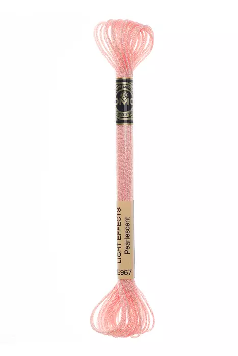 DMC Metallic Light Effects - E967 Pearlescent Flamingo