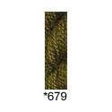 Blossoms 679 Olive - ultra dark