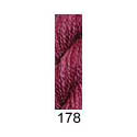 Daisies 1 ply Wool 178 Mulberry - very dark