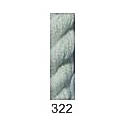 Daisies 1 ply Wool 322 Pacific Ocean - very light