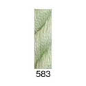 Daisies 1 ply Wool 583 Apple Green - light