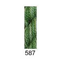 Daisies 1 ply Wool 587 Apple Green - dark